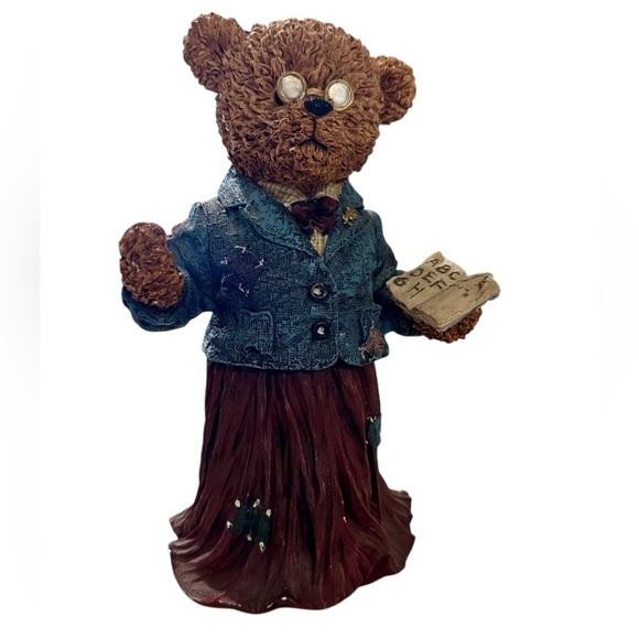 Other - Ceramic Teddy Bear Teacher Figurine​​